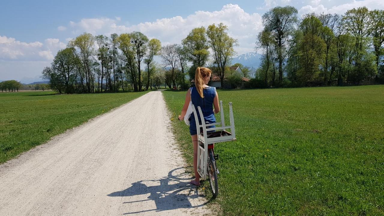 Appartamento Haus Blumenfeld-Schwaiger Übersee Esterno foto
